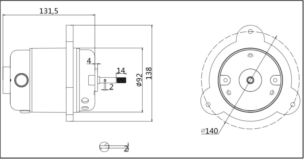 92mm 120W 12000rpm High Torque 110V Bg Customized Curtain Puncher Juicer AC Series Single Phase Centrifuge Universal Motor