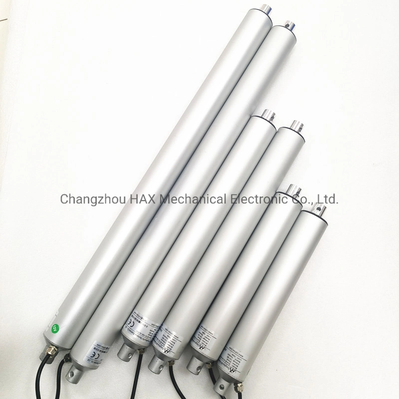 Small Tubular Linear Actuator Mini 12V with DC Motor Drive Good Quality From Changzhou Hax Manufacturer