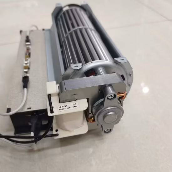 AC/DC-Querstrom-Lüftermotor/Tangentialgebläse für Warmluftgebläse/Turmventilator/Windvorhangmaschine/Luftreiniger/Ofen/Fußbodenheizung/Kamin/Sterilisator